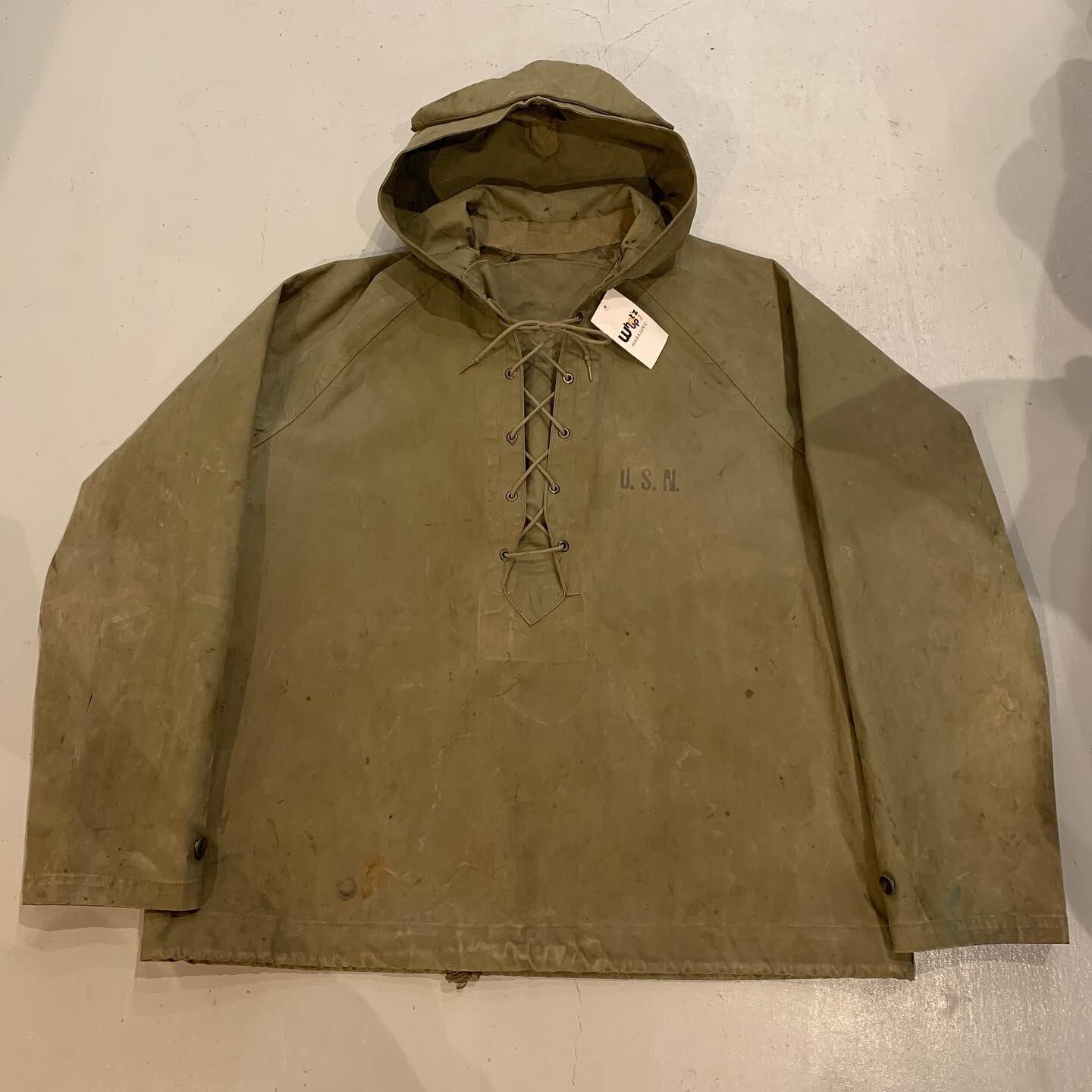 40s〜50s U.S.N deck rain parka | What