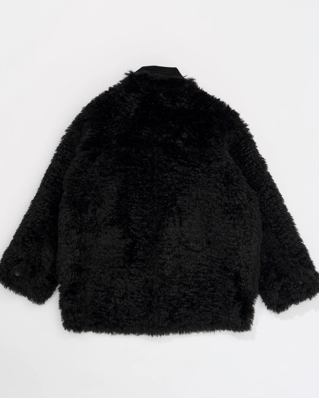 MAISON SPECIAL】Reversible Vegan Leather Mouton Blouson | idealclasse