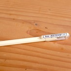 ボールペン「MATTEHOP・アイボリーホワイト」