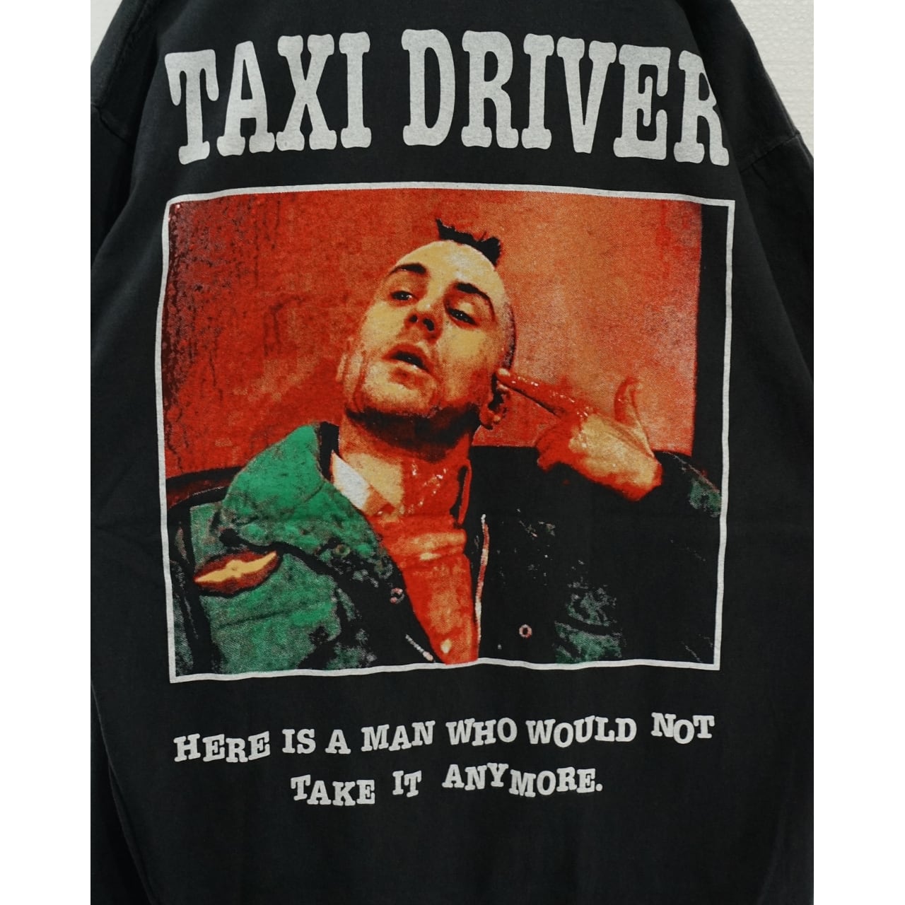 希少！Taxi D デニーロ プロフィールT L 黒 Gildan 希少！Taxi D デニーロ プロフィールT L 黒 Gildan 希少！Taxi Driver