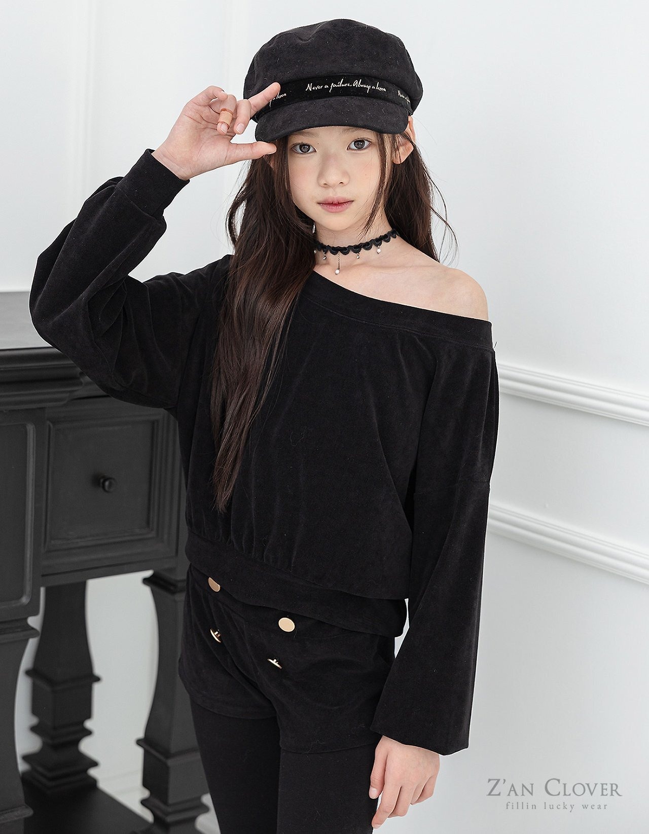 ZAN CLOVER［取寄］soft velour mtm 26winter