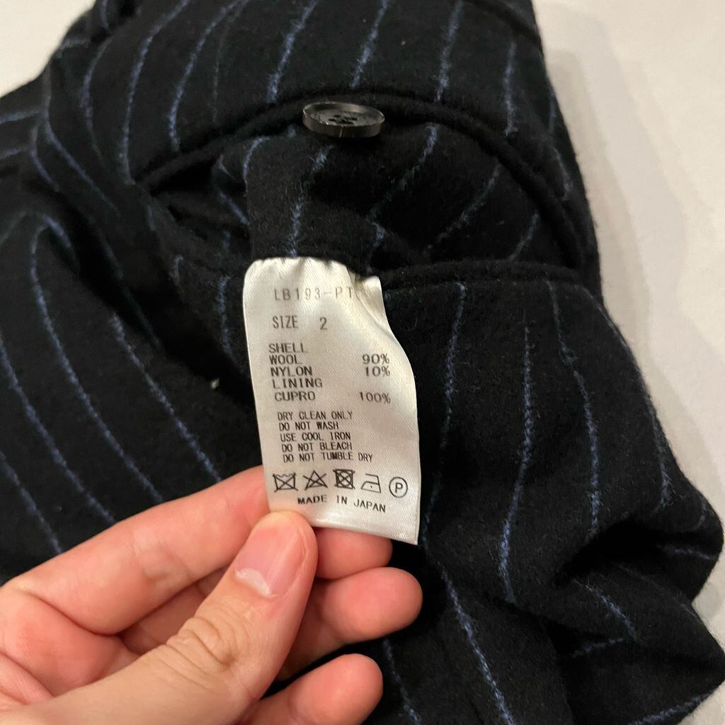 LITTLE BIG リトルビック 19AW Stripe Wool Set Up セットアップ LB193