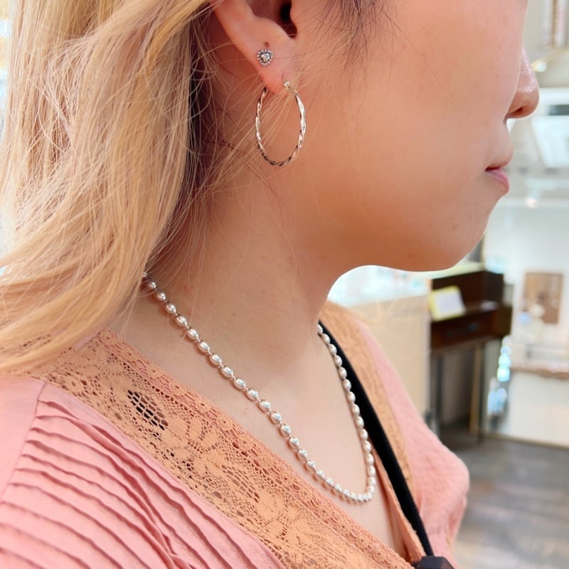 NEW ツイスト フープピアス 細 M size ◇◇ | 【公式通販】鎌倉の