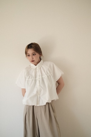 Balloon Blouse/バルーンブラウス/White