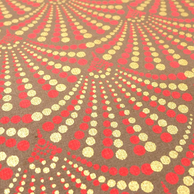 装飾紙 Indian Paper 約50x70cm Copper Brown Paper No.17