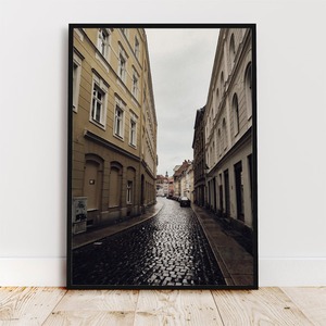 ドイツ、ゲルリッツの街並み / アートポスター 風景写真 ヨーロッパ グランドブダペストホテル撮影ロケ地 2L〜 白黒 カラー