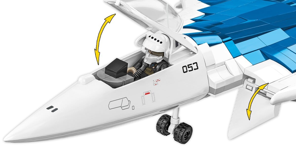 COBI #5909 Sukhoi SU-57 (Felon) | ミリタリーブロック公式オンライン