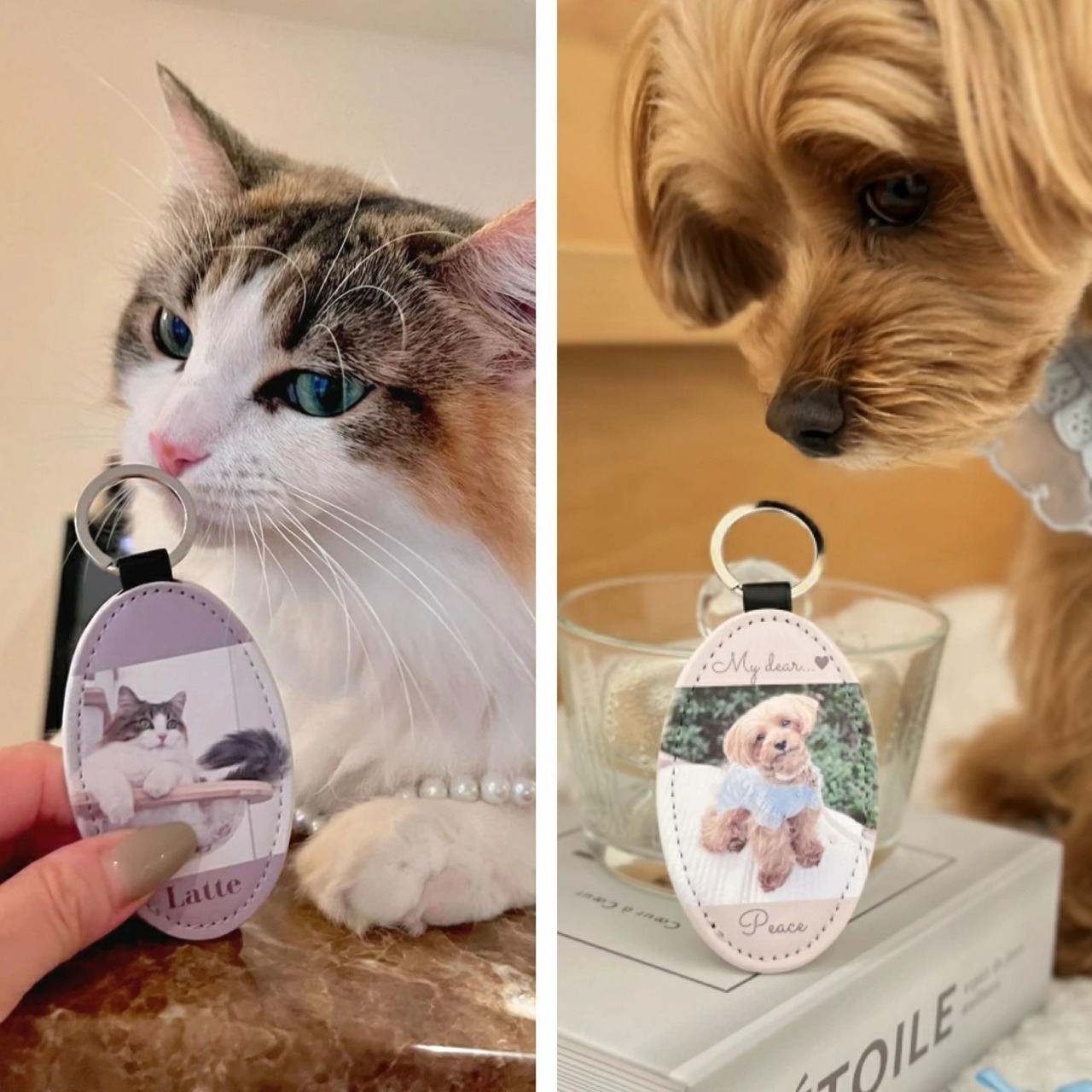 写真入りキーホルダー オーバル 名入れ無料 レザー キーリング キーチャーム 入園祝い 入学祝 出産祝い 出産祝いギフト 父の日 母の日 敬老の日 お誕生日 1歳 男の子 女の子 ペット 車 内祝い ギフト プレゼント 名前入り お祝い 誕生日祝い キッズ 保育園 幼稚園 卒団