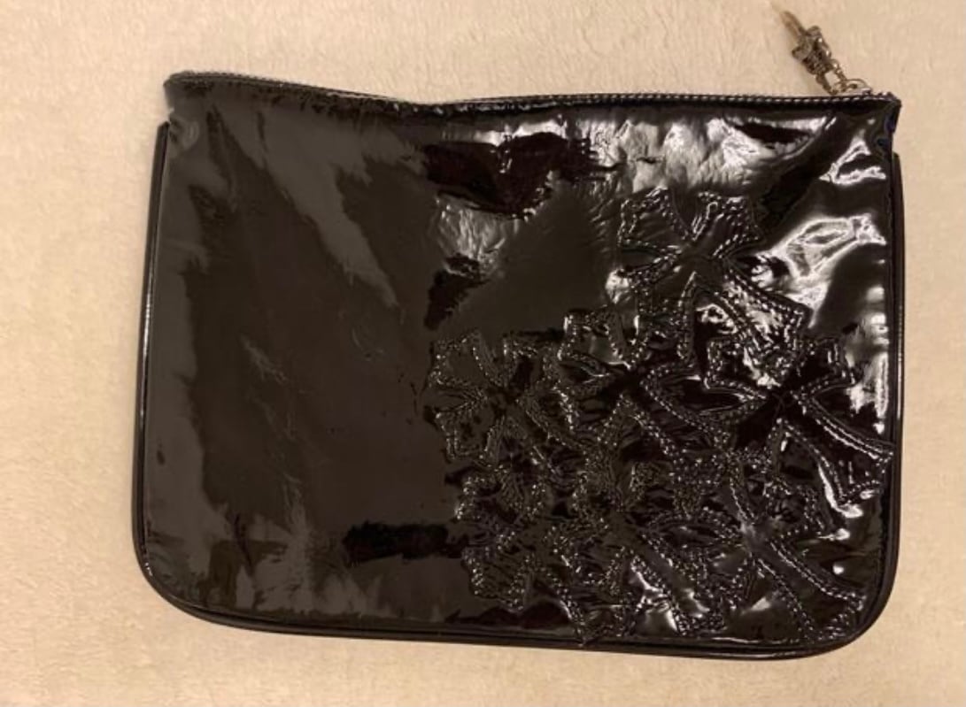 CHROME HEARTS クロムハーツ パテントレザー ポーチ