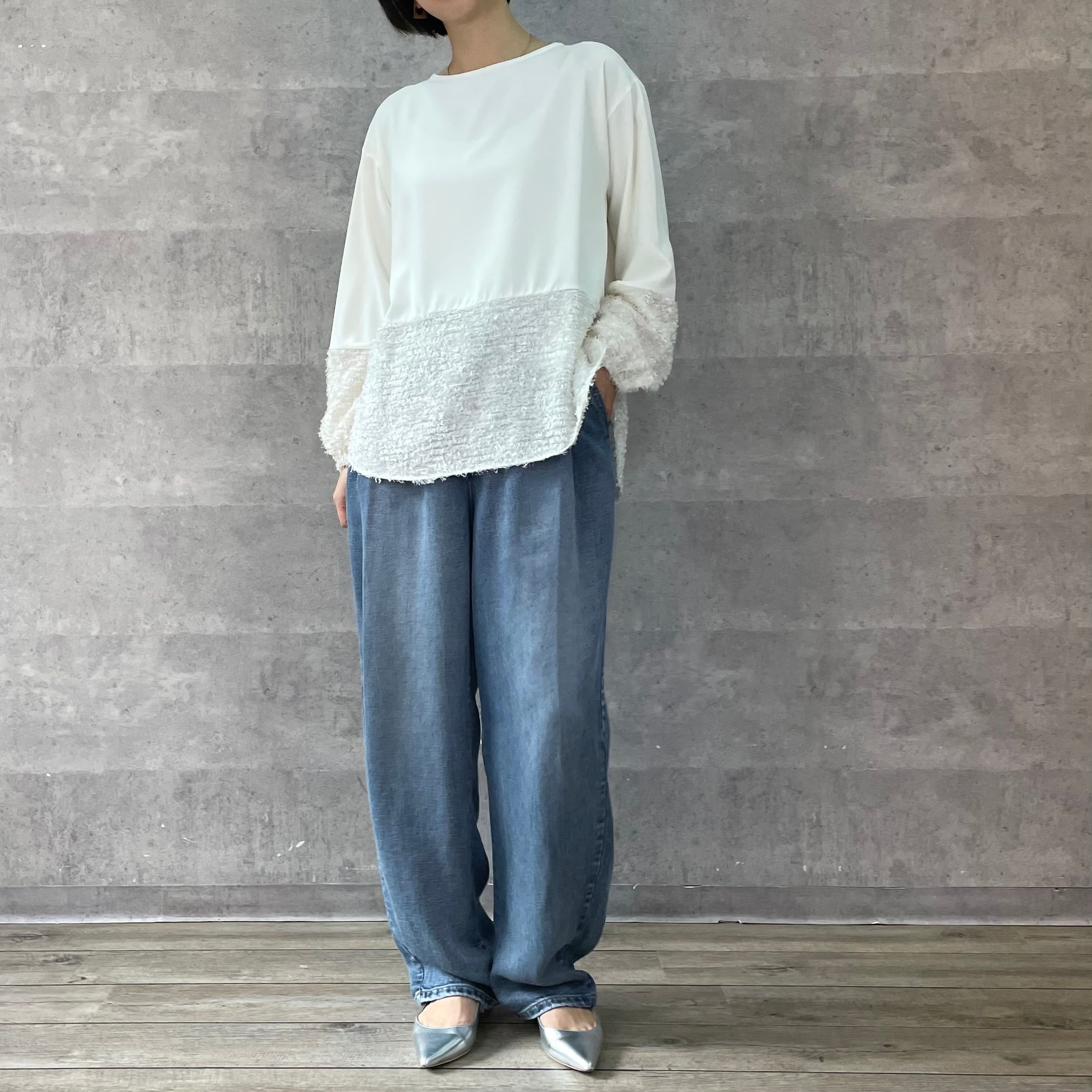 テンセルバルーンデニムパンツ（NO.68261602） | AnnaKerry
