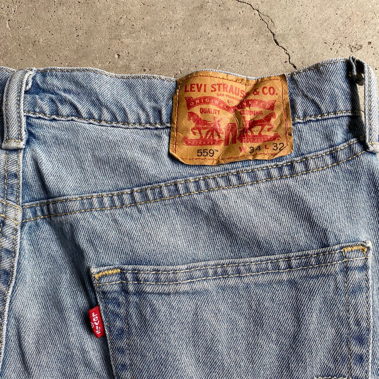 Levi’s リーバイス 559 w36 4001刻印 デニムパンツ a47