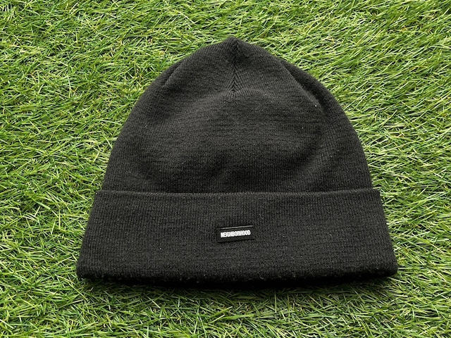 NEIGHBORHOOD BEANIE A-CAP BLACK 75241