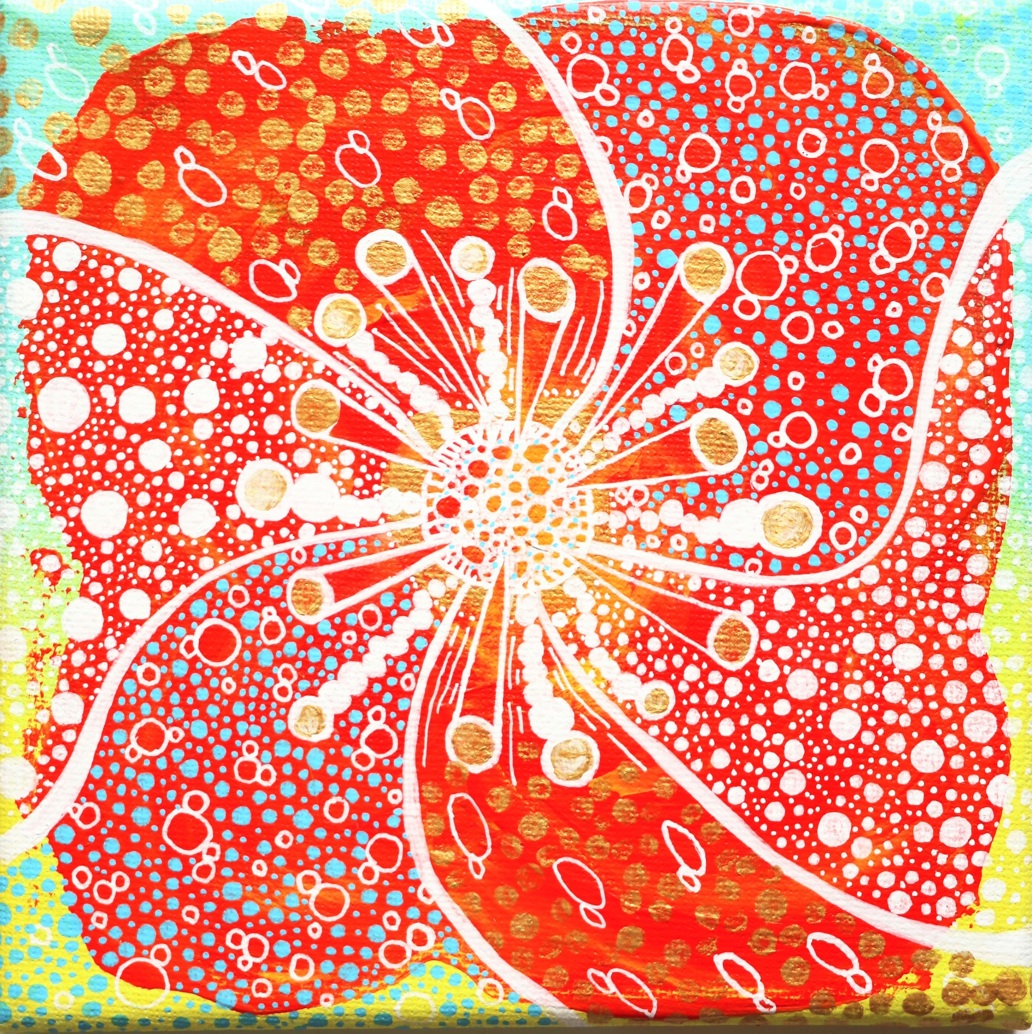 I am hereシルクスクリーン作品No.9 | SAKI OTSUKA SHOP