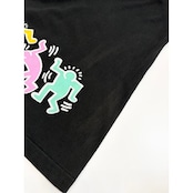 90s Keith Haring "The Dance" Art L/S Tee MADE IN USA Size L