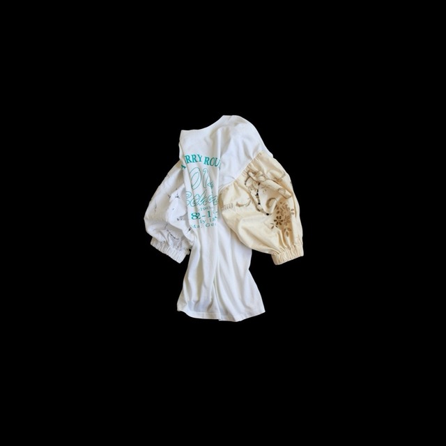 Re; project / 【 Lace Puff Sleeves meets Vintage T 】Vintage French Lace