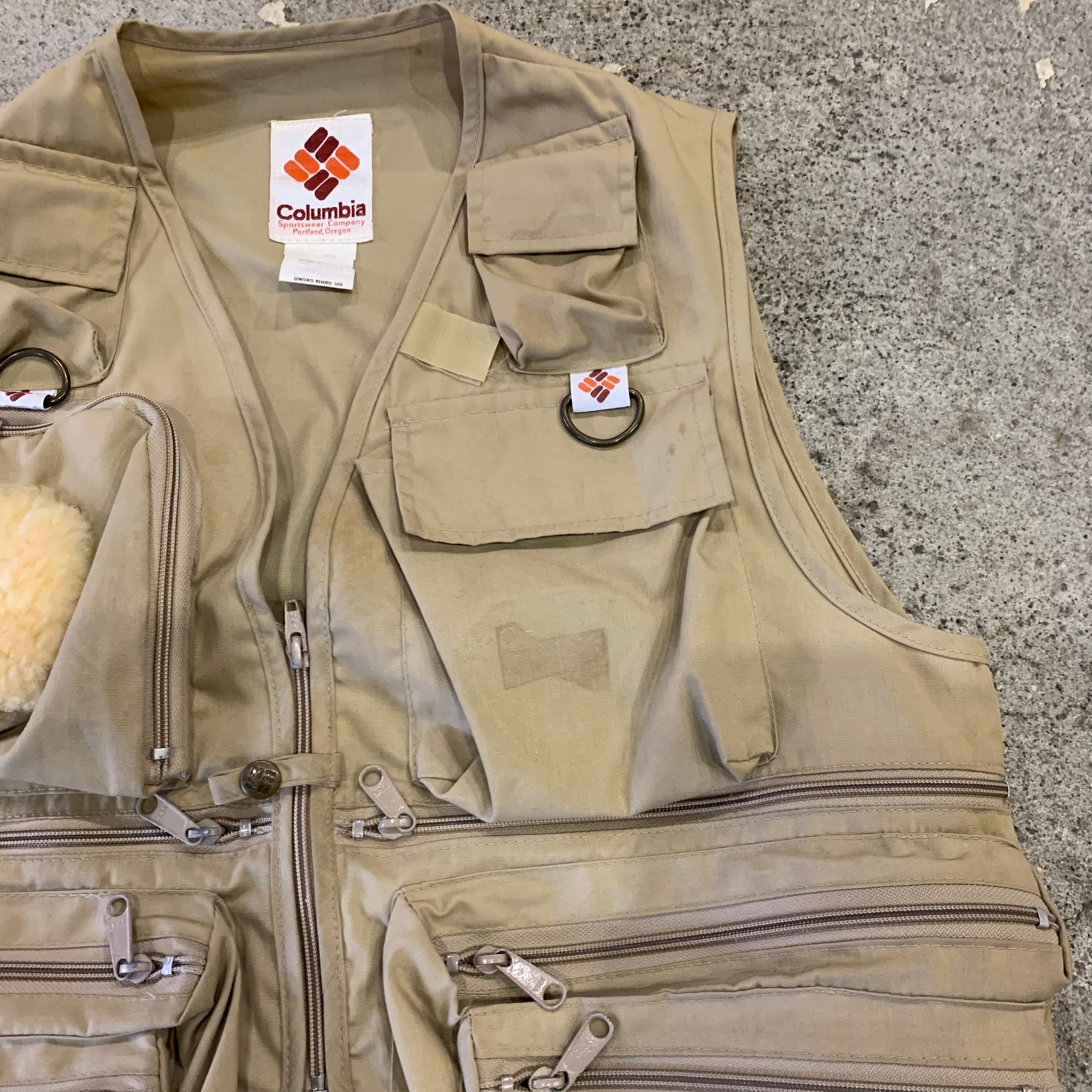 90s Columbia fishing vest | What