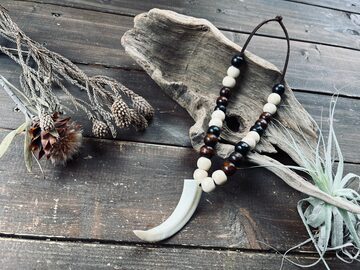 wild boar fangs car accessory(猪牙カーアクセサリー)C | PAY ID