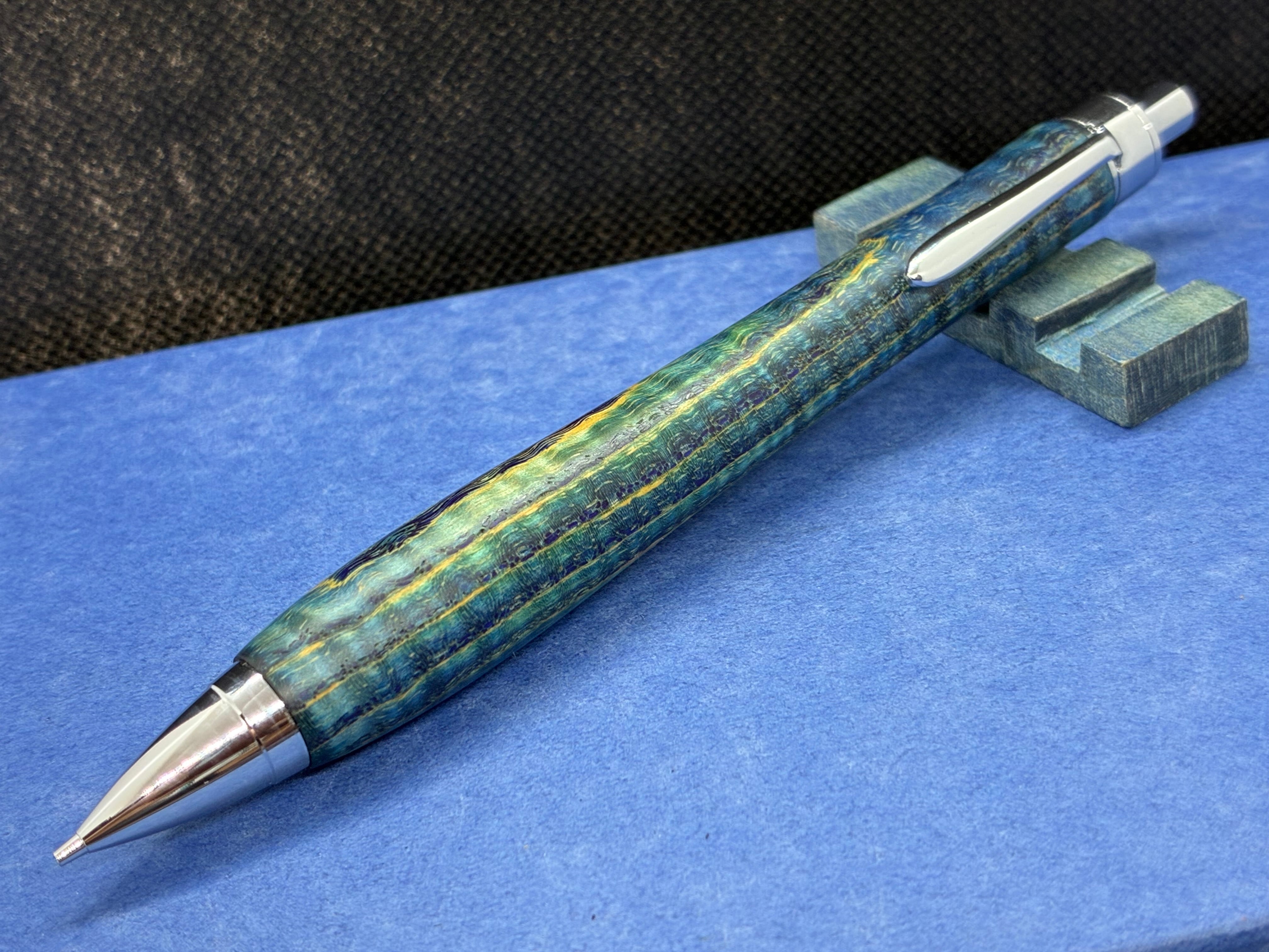 メープルスタビライズドウッド 加藤金属シャープペン0.5mm | 工房 聖