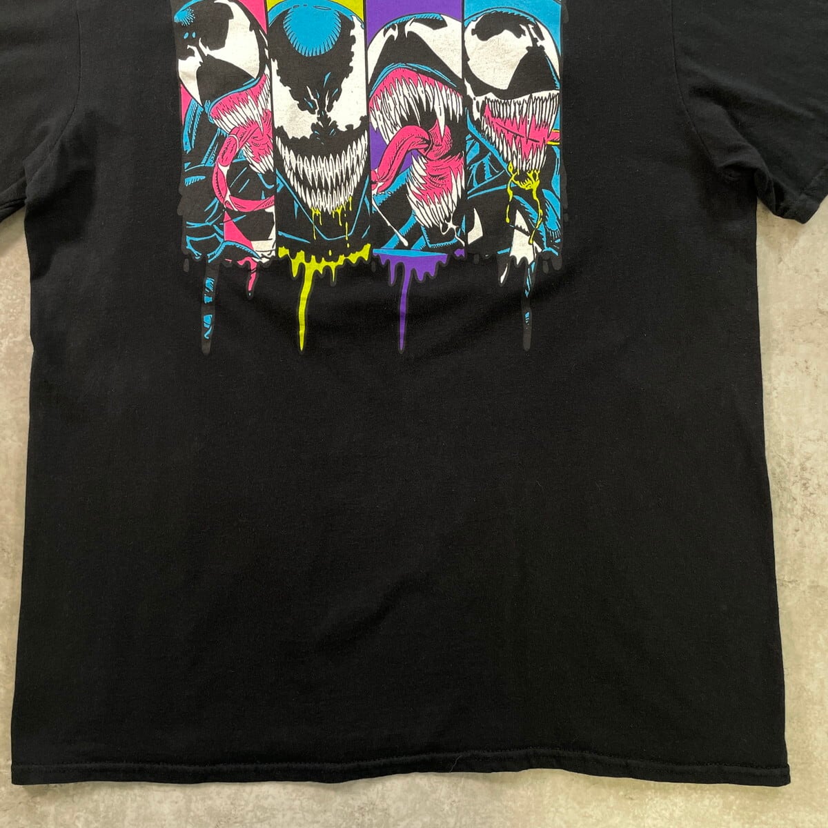 MARVEL マーベル VENOM ヴェノム キャラクタープリント Tシャツ メンズ