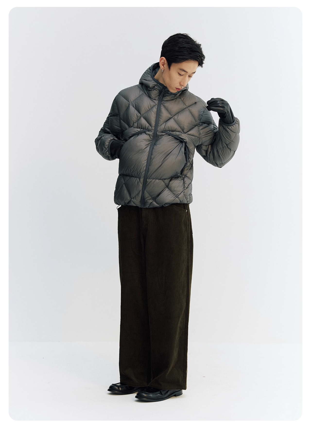 NORYBRAND Diamond Quilt Water Resistant Down