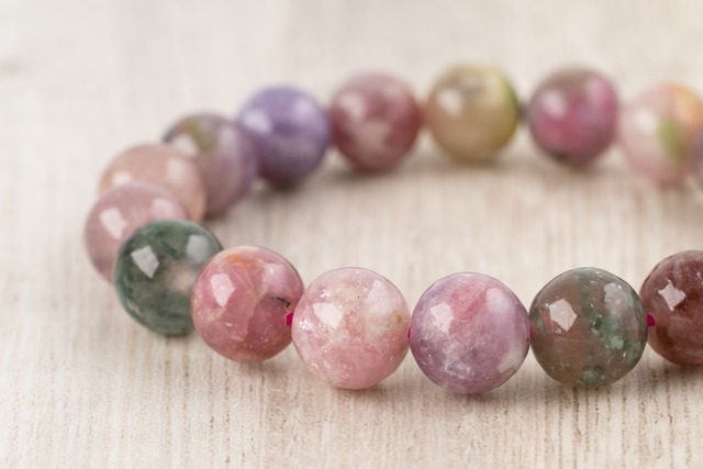 ◆一点物◆＜お手頃＞ ミックストルマリン 11mmブレスレット