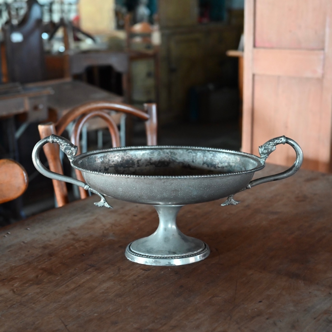 Compote / コンポート〈 シルバー・焼き菓子・ディスプレイ・店舗什器・食器・アンティーク・ヴィンテージ 〉113548