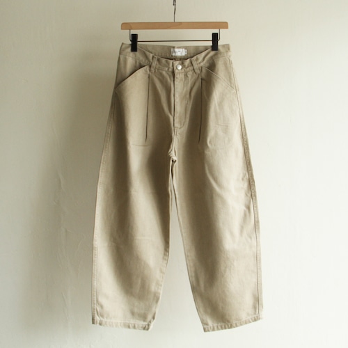 STILL BY HAND【 mens 】1tuck denim pants