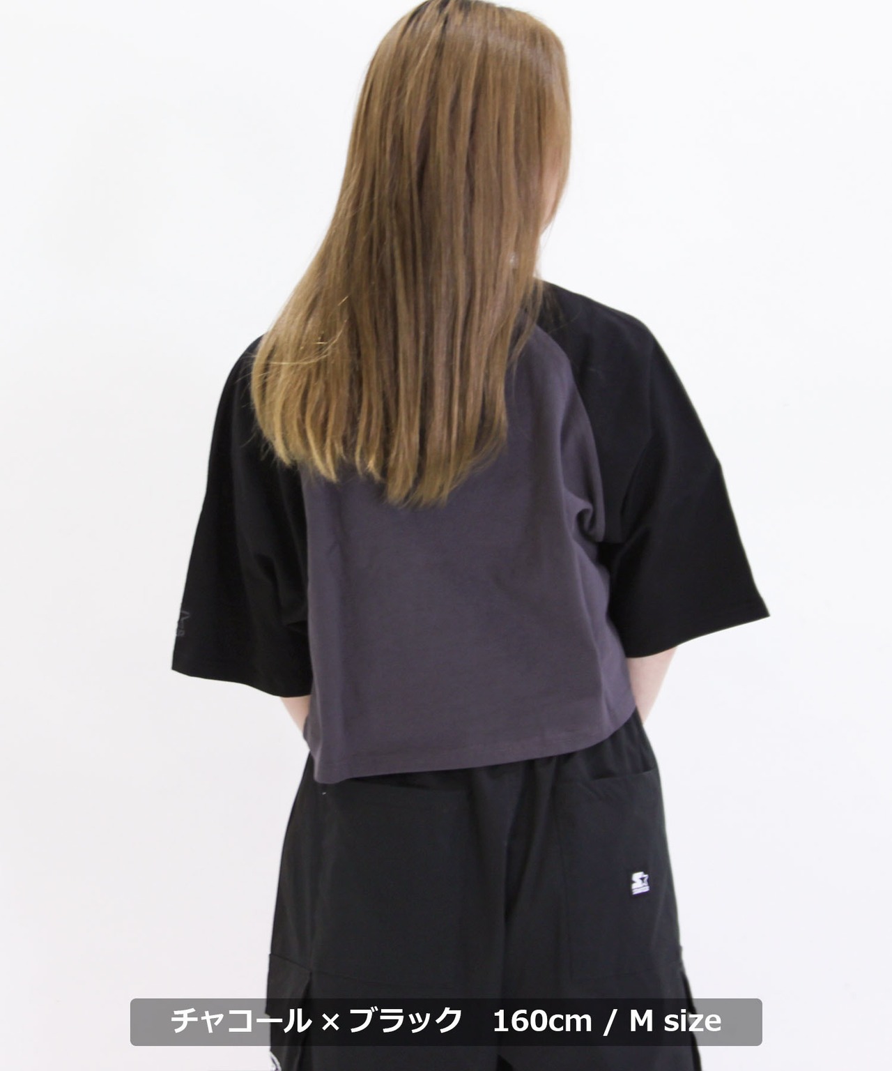 ＼SALE／◆STARTER ショート丈 ラグランプリントTシャツ◆yn-300gts