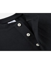 ボタンフロントヘンリーネック半袖Tシャツ S0516