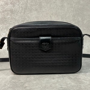 GUCCI グッチ ショルダーバッグ レザー ブラック 5588-202201