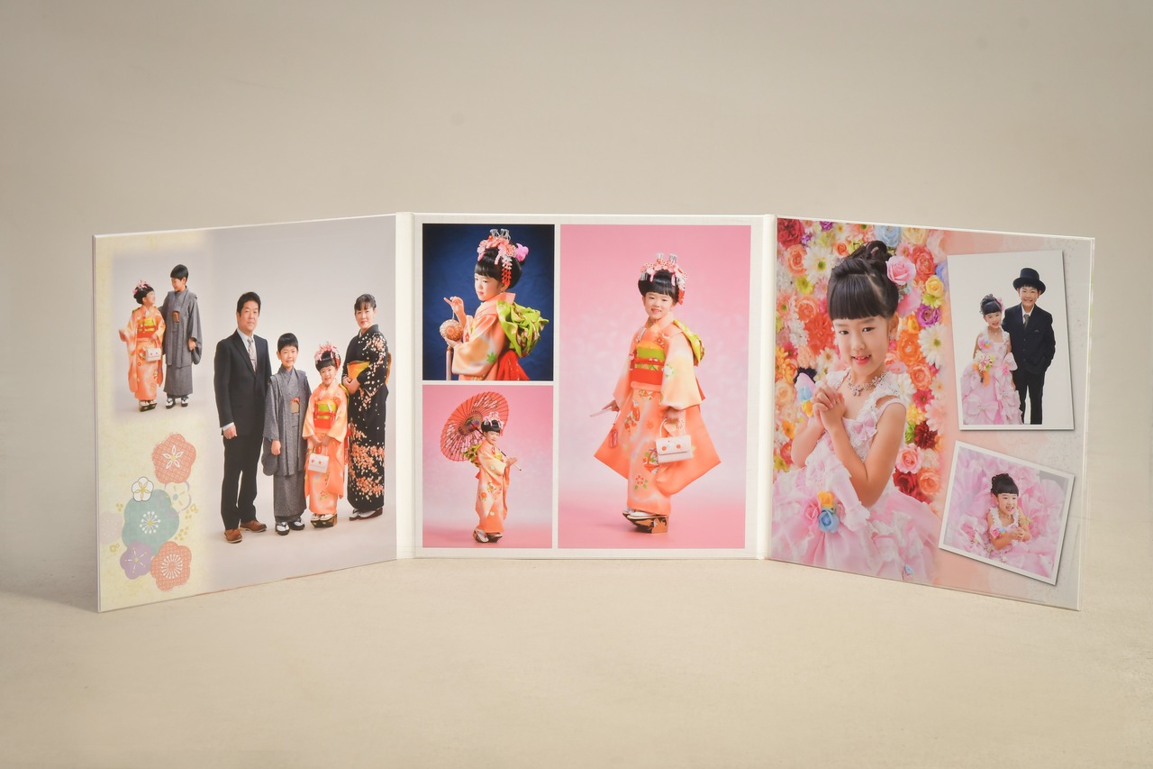 七五三前売りプラン　【デザイン台紙】