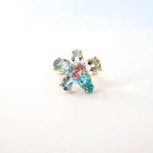 Muse Flower -Multi Pale Blue-