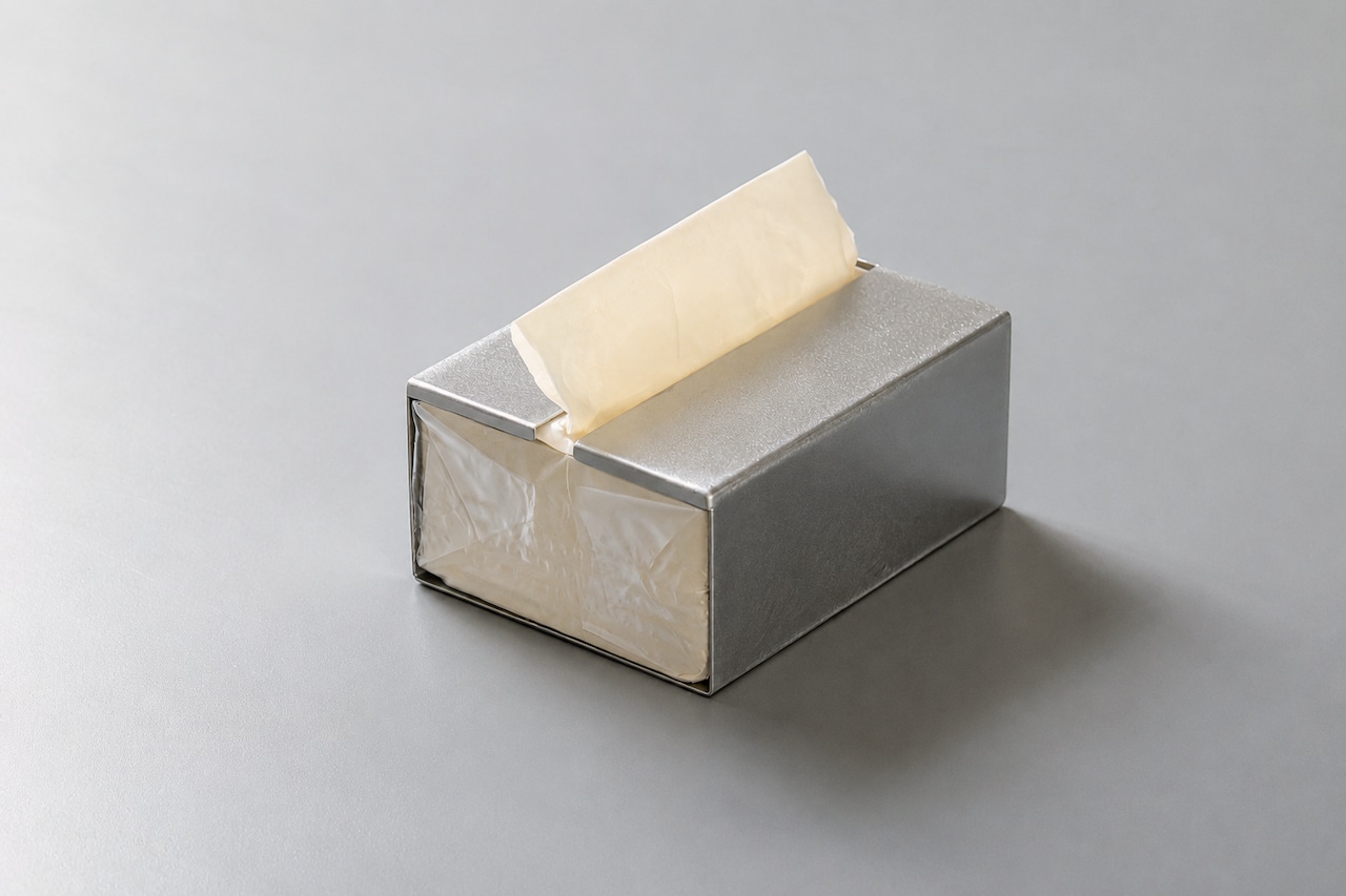匣 / HAKO 無印卓上サイズ|ステンレスティッシュケース(無印良品「卓上用ティシューペーパー」対応)【名入れ・ギフト対応・カラーオーダー可】— 送料無料(北海道・沖縄+1,000円)—