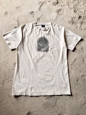 00s OLD STUSSY/STUSSY SKATEBOARDING Tee/USA製/L/ステューシースケ－トチ－ムプリントTシャツ/Keith Hufnagel/HUF/スケボ－/ホワイト/ステューシー/オ－ルドステューシー