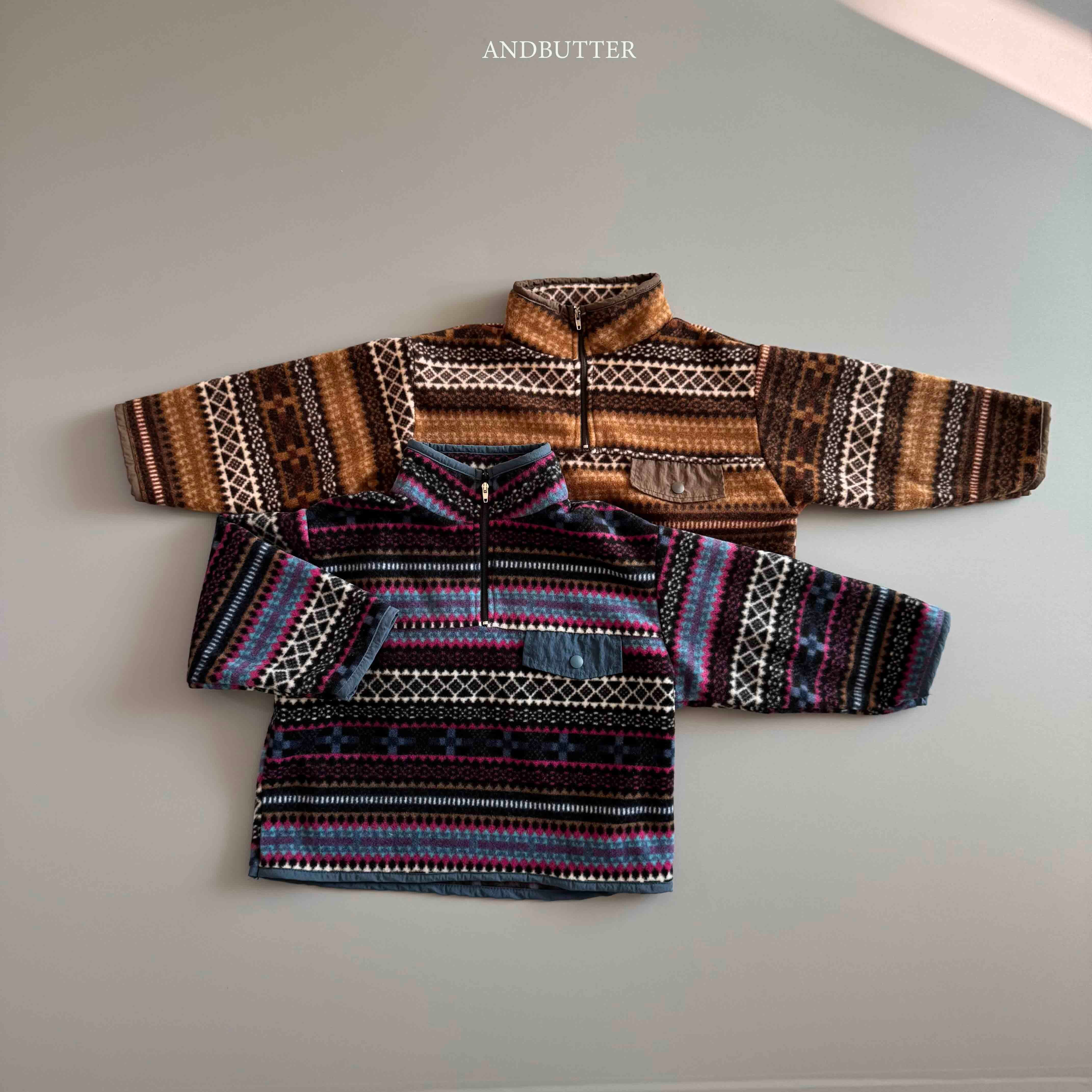 ※11/16まで5%OFF予約【&butter】pocket fleece/S-JM