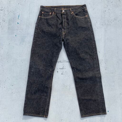 新品 Levis 501 カスタムデニム 実寸30 ウォッシュブルー パッチ