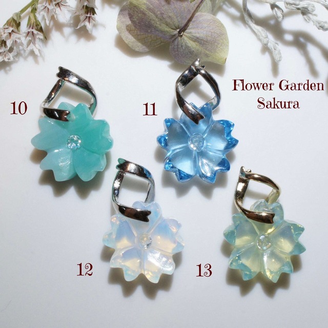 オールハンド！Flower Gardenシリーズ　Sakura　ペンダントトップ　