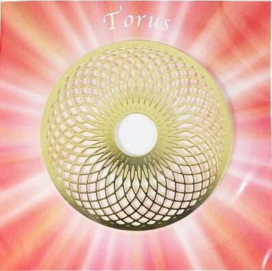 神聖幾何学模様【御守】トーラス【循環】エナジーカード | happiness
