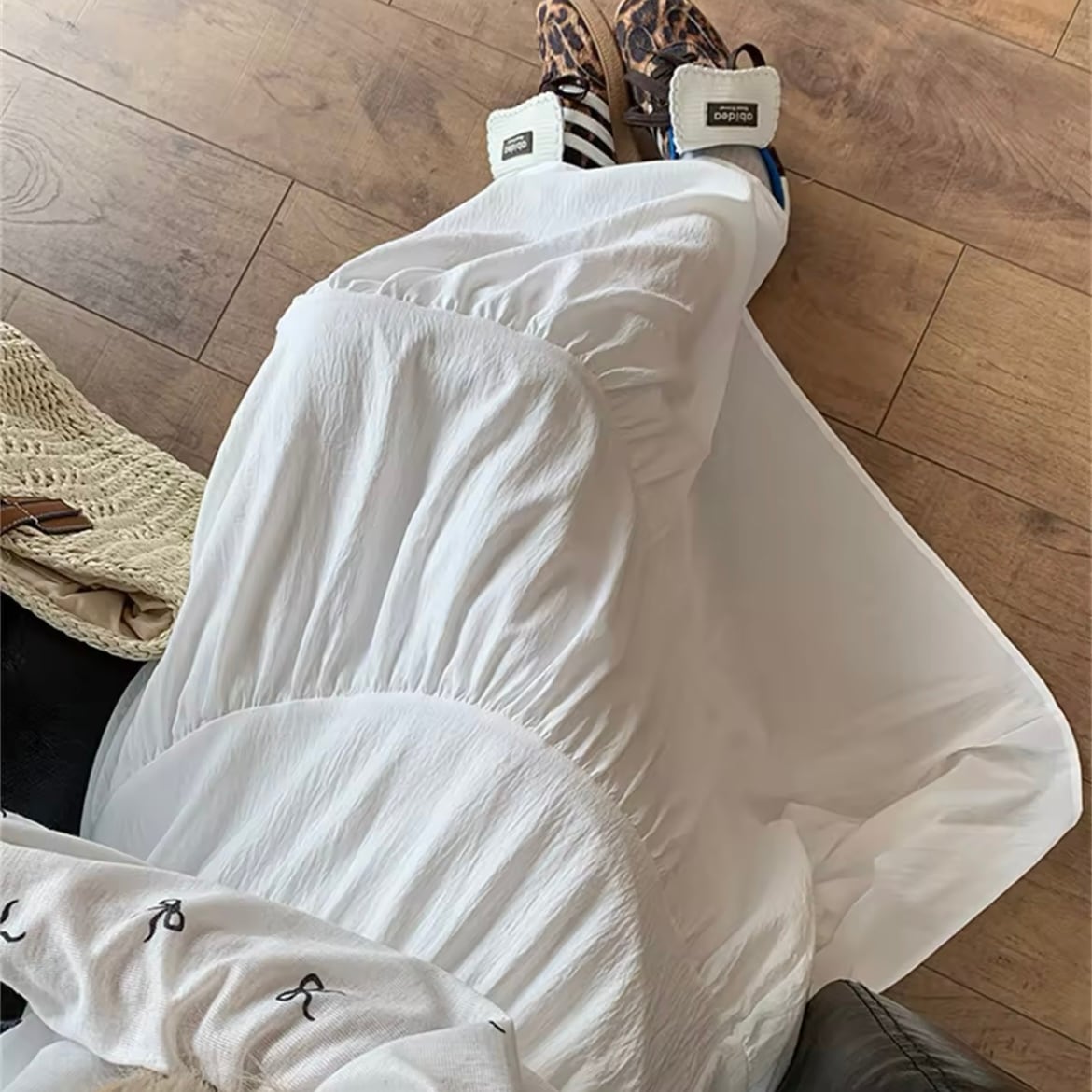 リップルティアードスカート