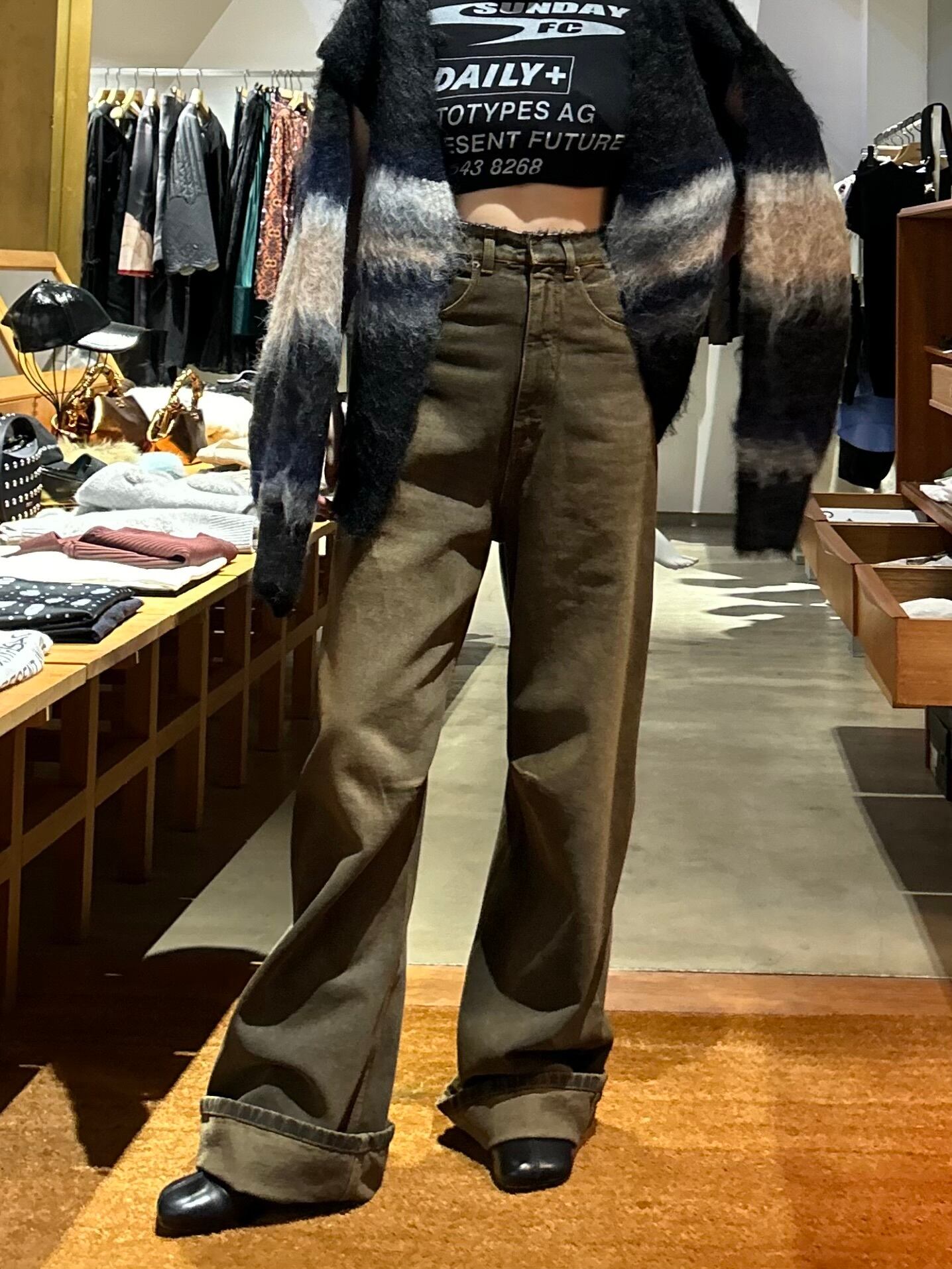 24AW】MM⑥ エムエムシックス / 5ポケットデニムトラウザーズ | TRENT 