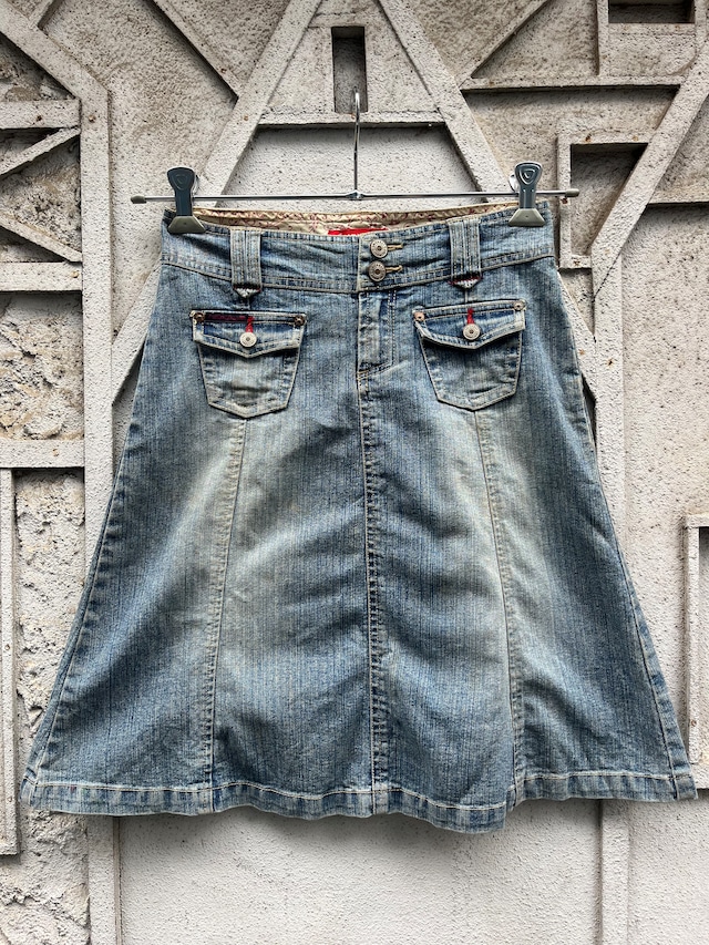 "UNIONBAY" denim skirt