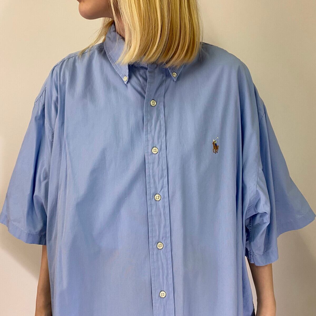 ビッグサイズ Ralph Lauren ラルフローレン BLAKE コットン ボタン 