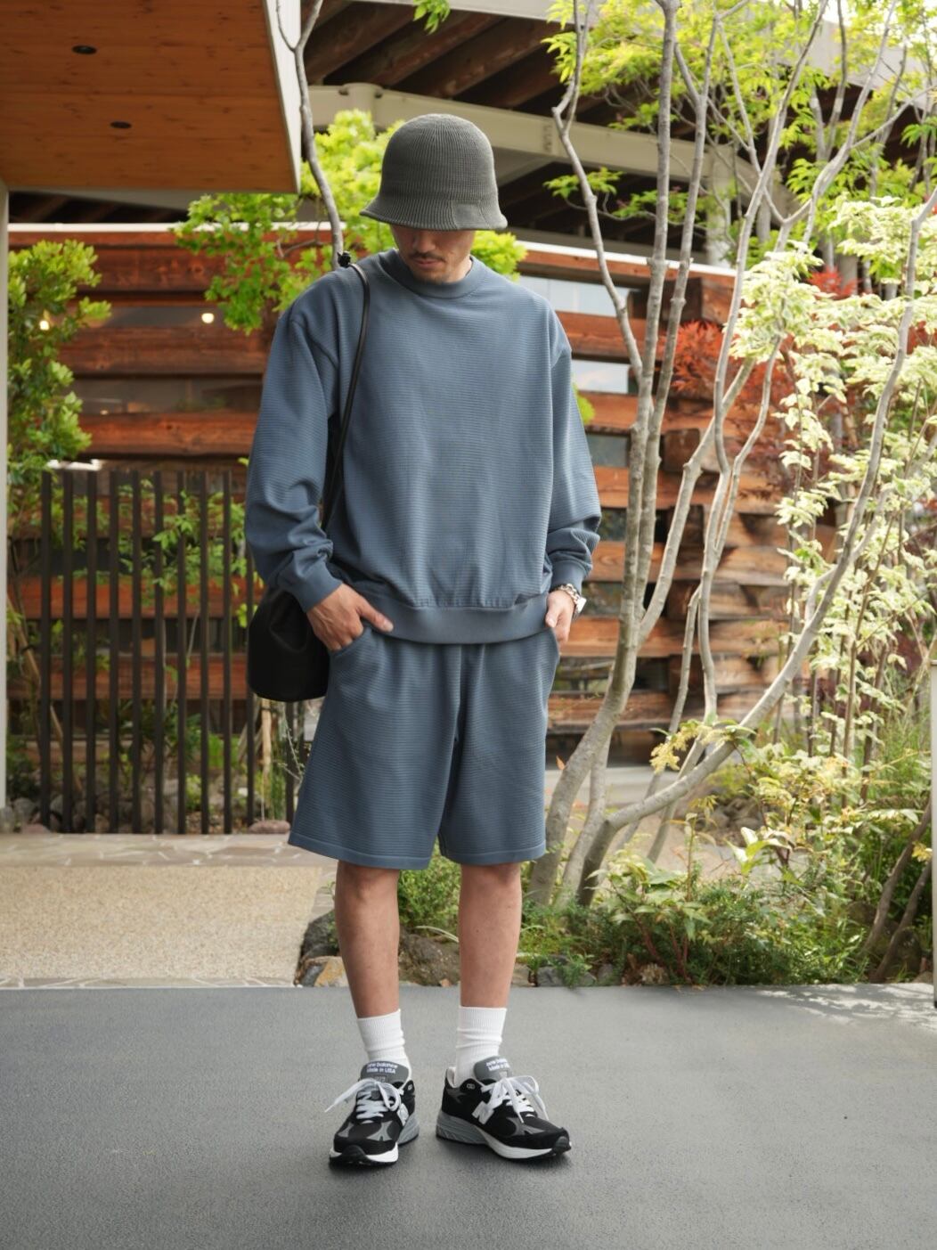 THE NORTH FACE ザ ノースフェイス【L/S Ripple Knit Crew】 | LARGE