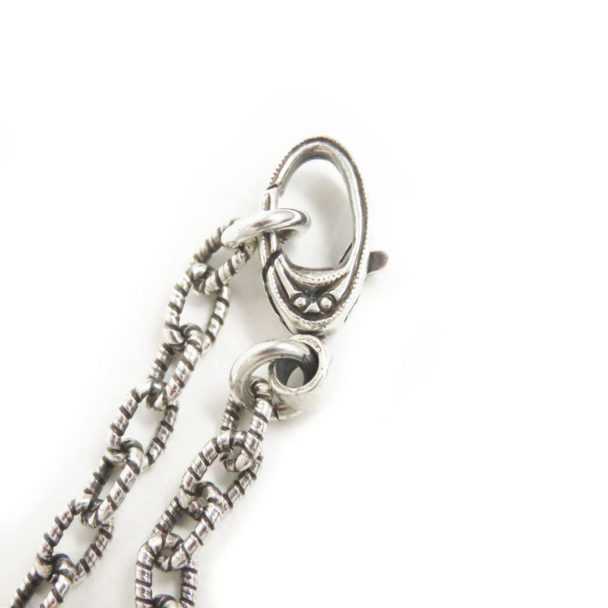 GUCCI グッチ アラベスク クロス スクエアG シルバー ネックレス