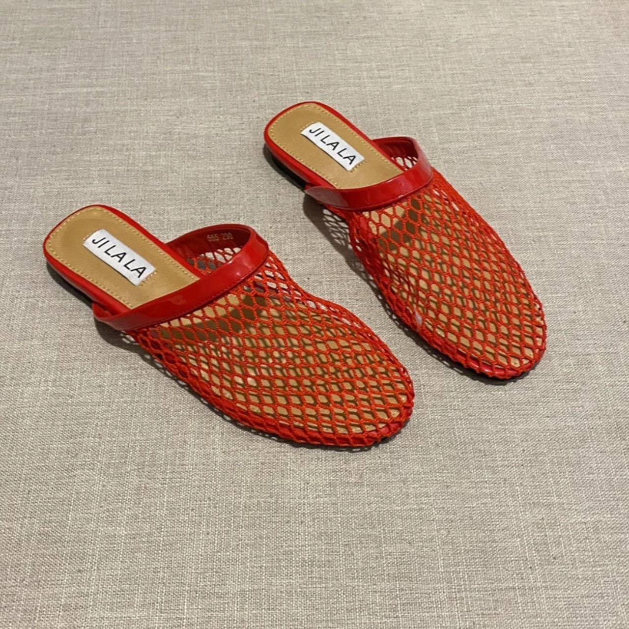 【足元から垢抜ける】メッシュフラットサンダル 00216・画像8