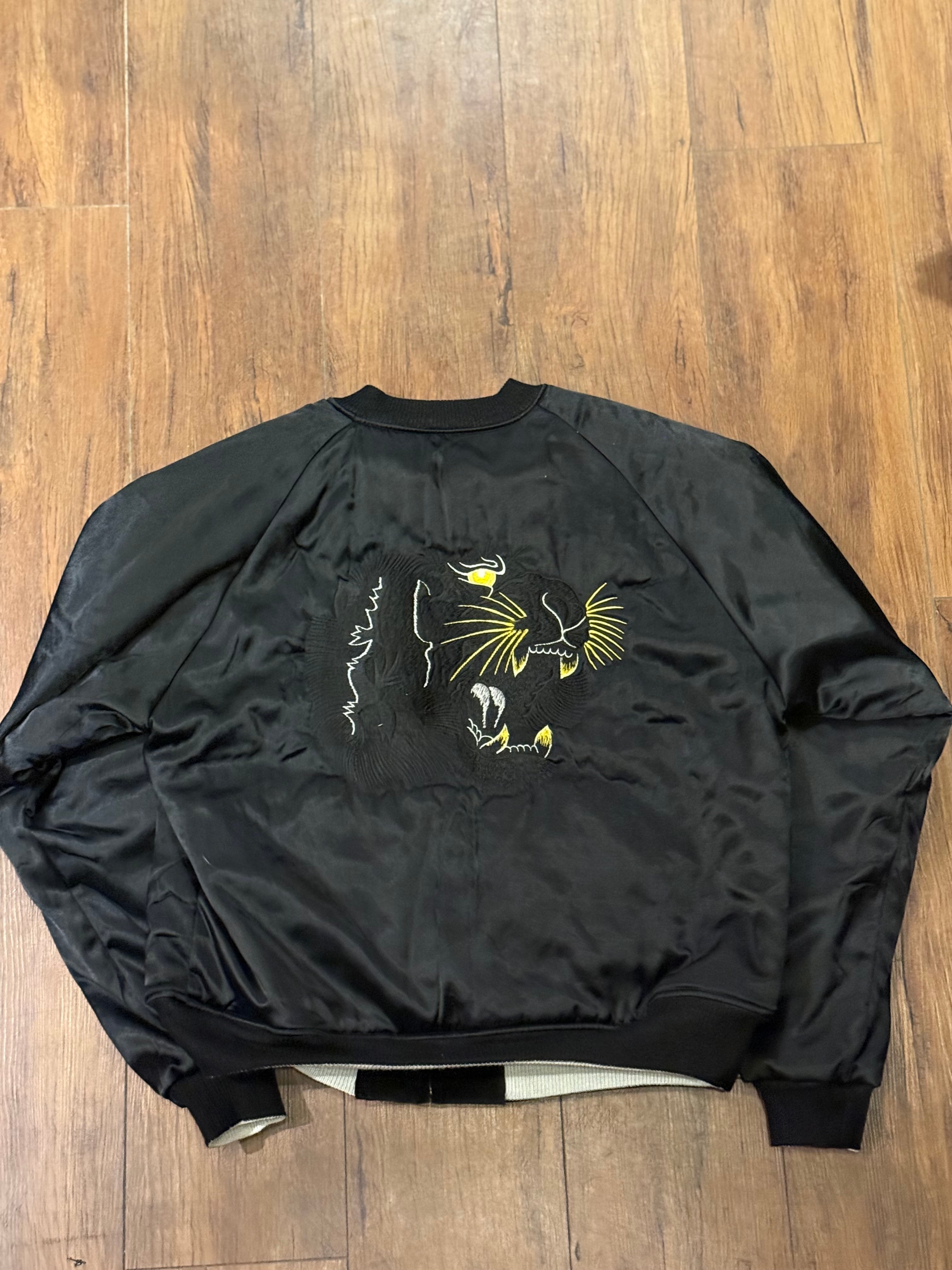 ALL BLACK LIMITED THREEFACE SOUVENIR JACKET 'ALASKA' | vintage