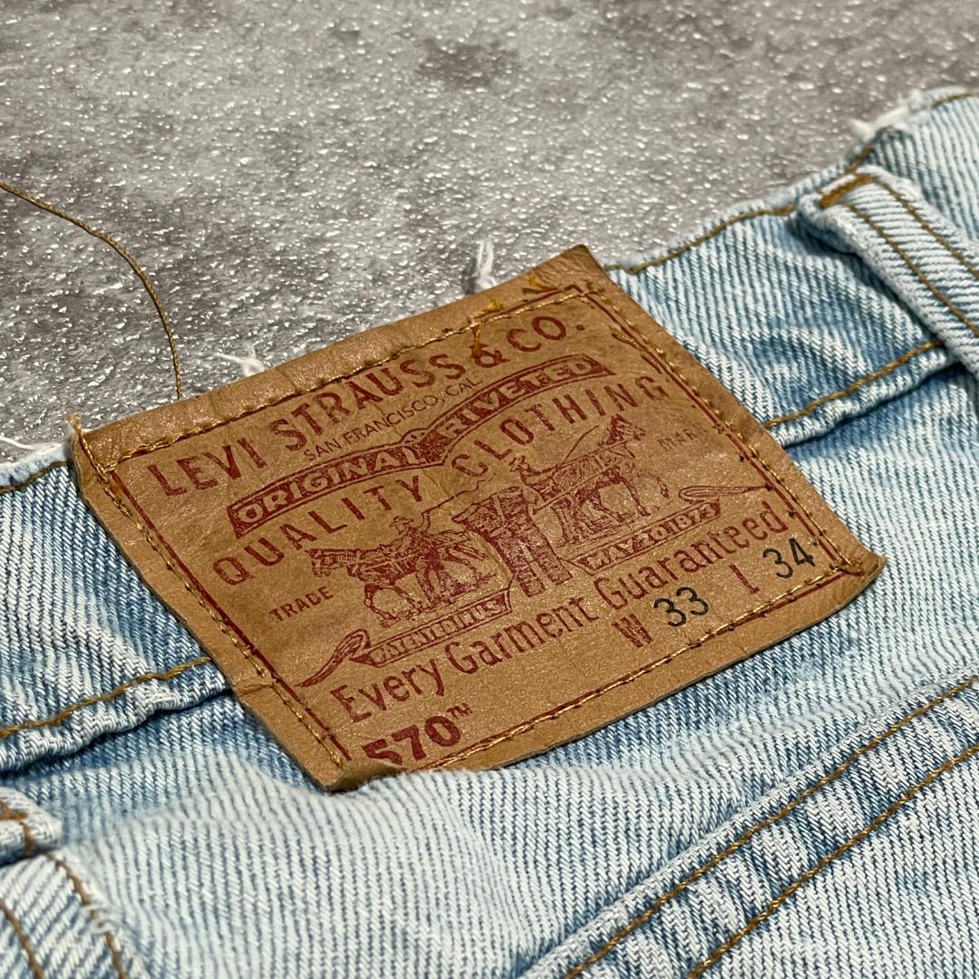 【W34 L32】 カナダ製 usa levi's リーバイス 570 W33 L34】 カナダ製 usa levi's リーバイス 570 | ib2