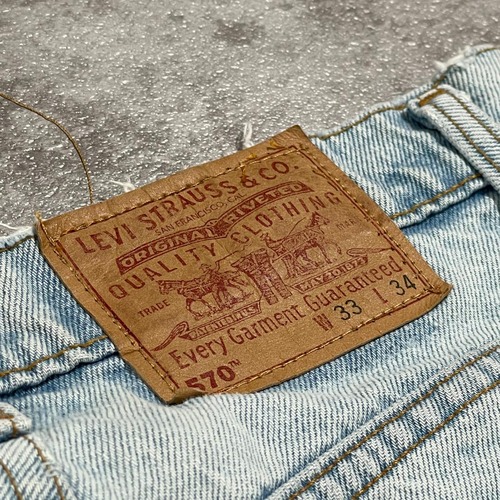 【W33 L34】 カナダ製 usa levi's リーバイス 570 詳細写真3
