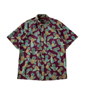 USED Aloha shirt / Cooke street / size  M