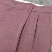avantz marble pink rayon blend 2 tuck slacks